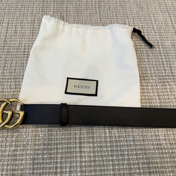 Gucci GG Marmont Wide Belt - Size 90cm / 36in - Picture 3 of 7
